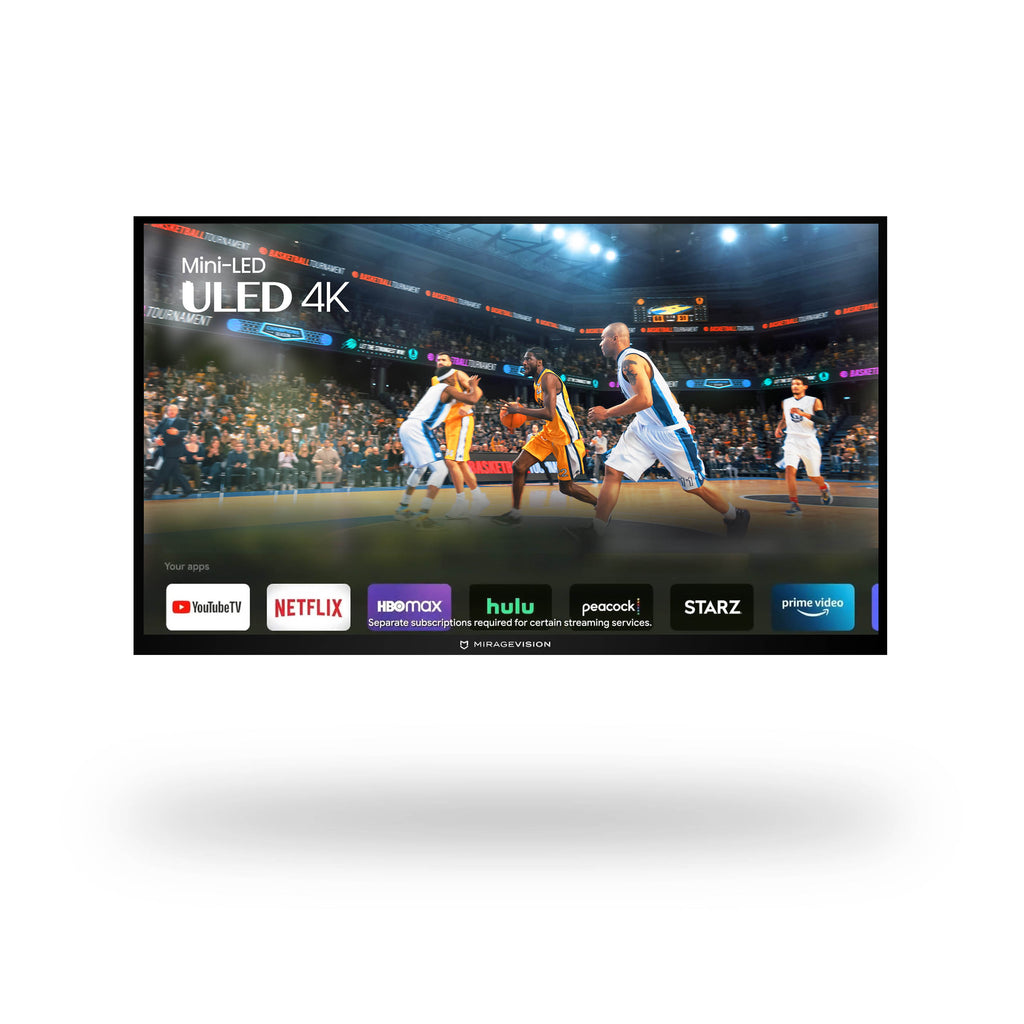 Super Hi-Bright MicroLED ULED Outdoor TV 3000 NIT Brightness w/ Google TV