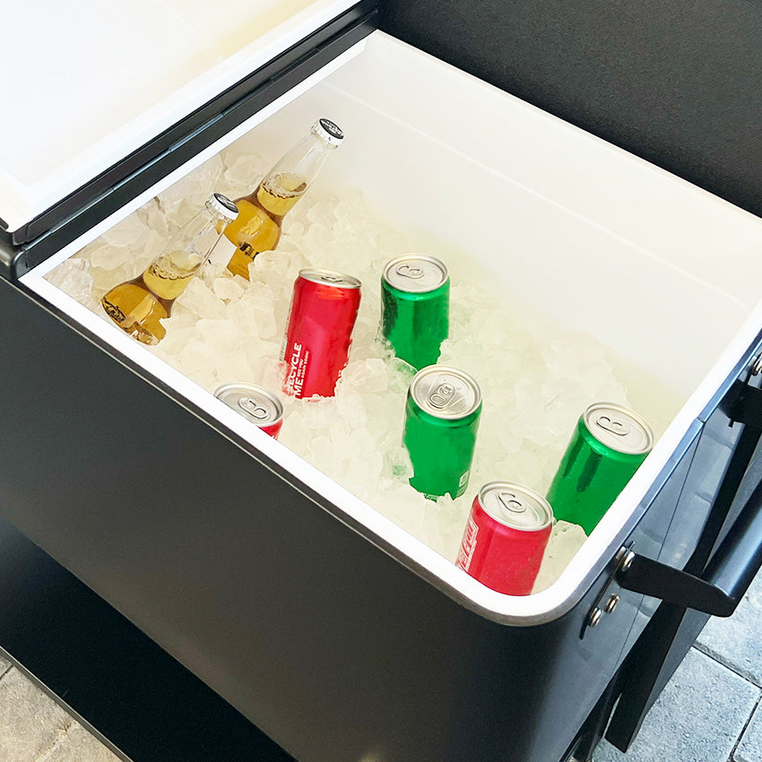 Portable Outdoor TV STAND INSIDE COOLER