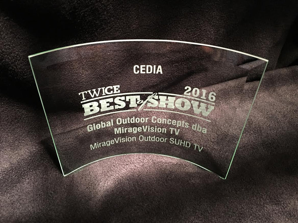 MIRAGEVISION TV TAKE BEST OF SHOW AT CEDIA 2016