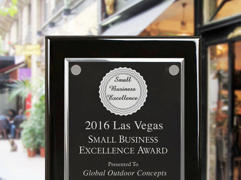 MIRAGE VISION OUTDOOR TV SELECTED FOR 2016 LAS VEGAS SMALL BUSINESS EXCELLENCE AWARD